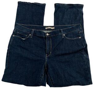 Levi's Strauss Size 20W M Classic Bootcut Jeans Inseam Dark Wash